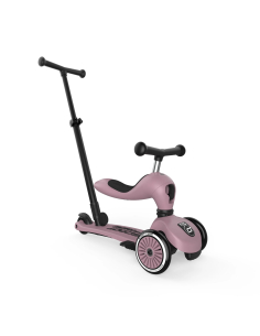 Monopattino Push and Go trasformabile 2 in 1 Highwaykick 1 - Wildberry