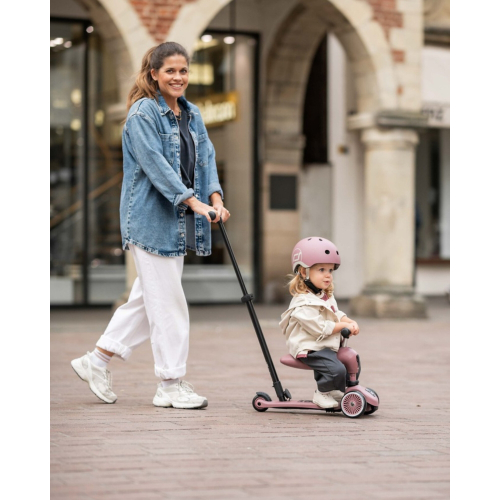 Monopattino Push and Go trasformabile 2 in 1 Highwaykick 1 - Wildberry