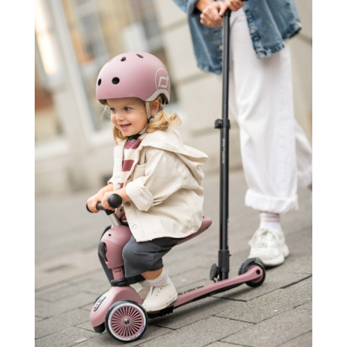Monopattino Push and Go trasformabile 2 in 1 Highwaykick 1 - Wildberry