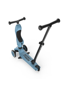 Monopattino Push and Go trasformabile 2 in 1 Highwaykick 1 - Steel 2