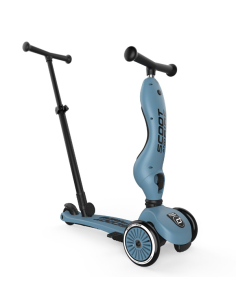Monopattino Push and Go trasformabile 2 in 1 Highwaykick 1 - Steel