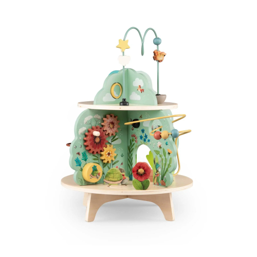 Giardino multi attività in legno – gioco educativo per bambini piccoli Giardino multi attività in legno – gioco educativo per bambini piccoli