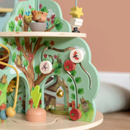 Giardino multi attività in legno – gioco educativo per bambini piccoli Giardino multi attività in legno – gioco educativo per bambini piccoli