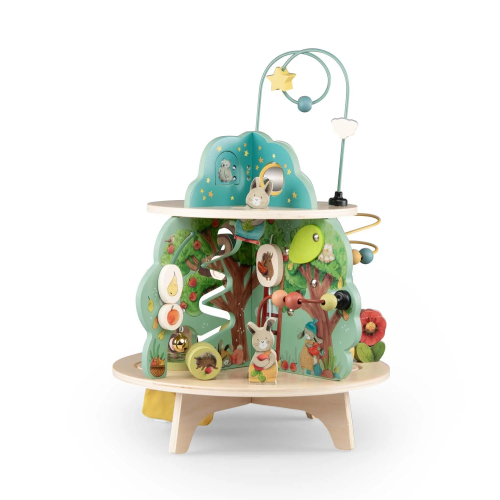 Giardino multi attività in legno – gioco educativo per bambini piccoli Giardino multi attività in legno – gioco educativo per bambini piccoli