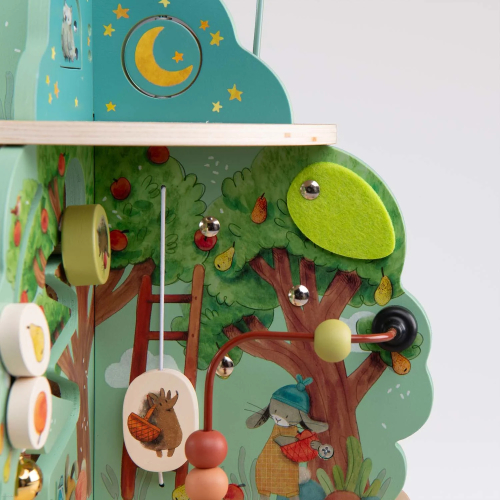 Giardino multi attività in legno – gioco educativo per bambini piccoli Giardino multi attività in legno – gioco educativo per bambini piccoli