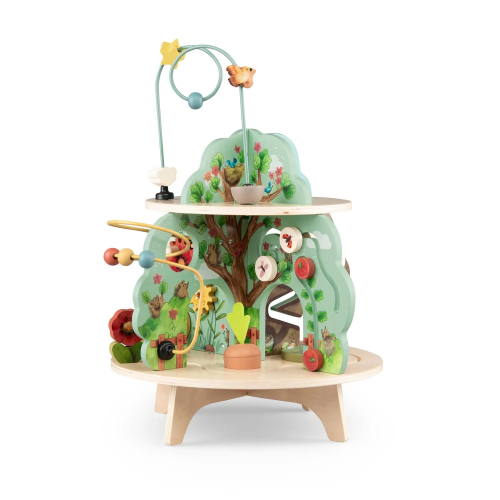 Giardino multi attività in legno – gioco educativo per bambini piccoli Giardino multi attività in legno – gioco educativo per bambini piccoli