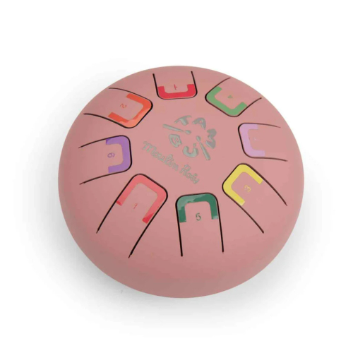 Tambù - Tamburo piccolo con linguette in metallo - rosa Tambù - Tamburo piccolo con linguette in metallo - rosa