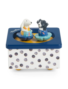 Scatola musicale in legno – melodia dolce e design decorativo per bamb