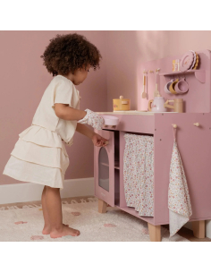 Cucina in legno rosa – gioco educativo per piccoli chef 2