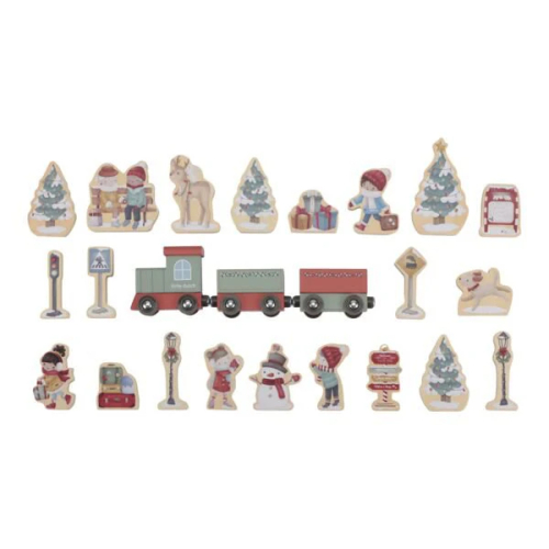 Calendario dell'Avvento - Tutti sul trenino del Natale