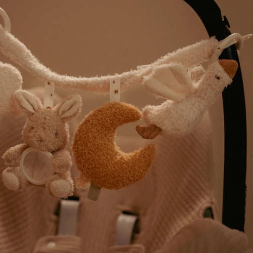 Giostrina beige neonato – spirale attività per culla, passeggino e seg Giostrina beige neonato – spirale attività per culla, passeggino e seg