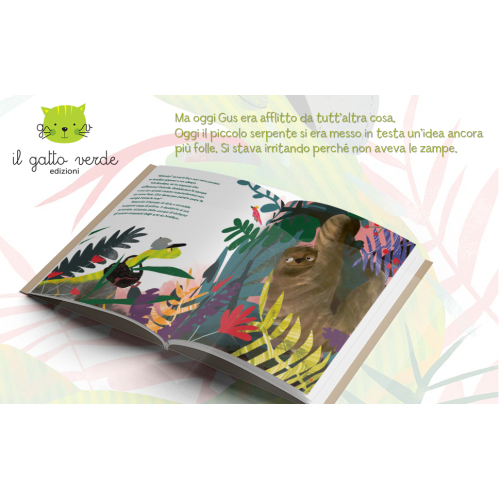 Gus, il serpente che voleva avere le zampe