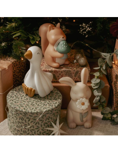 Luce notturna oca bianca bambini, luce soffusa con spegnimento automat 2