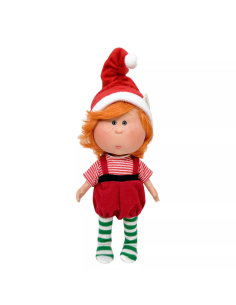 Bambola in vinile LITTLE MIA XMAS - Bimbo con capelli rossi