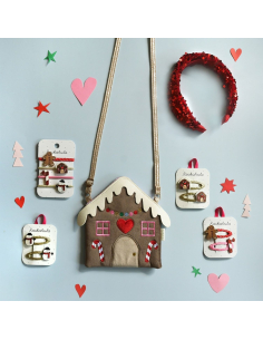 Clips per Capelli - Pan Di Zenzero e Bastoncino Di Zucchero 2