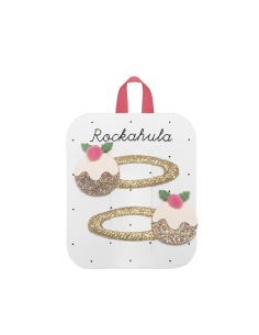 Clips per Capelli - Pudding Xmas