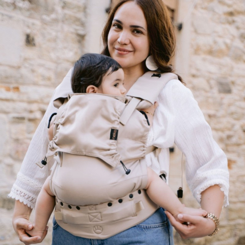 Marsupio Ergonomico Regolabile Neko Switch Baby Size - Pebble