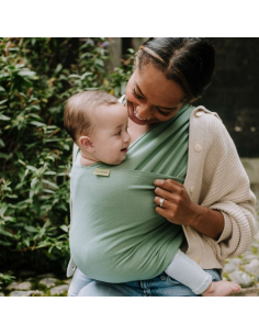 Fascia elastica portabebè Boba - Sage Green