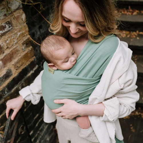 Fascia elastica portabebè Boba - Sage Green