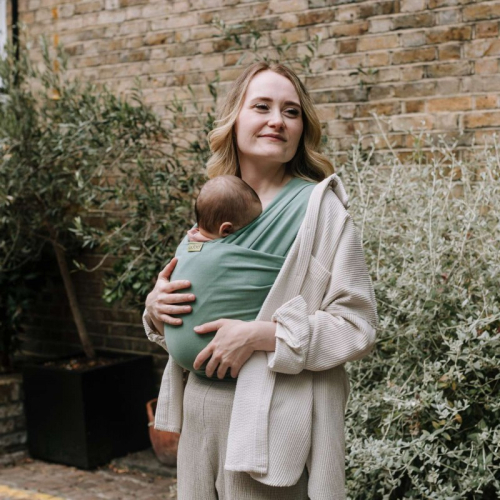 Fascia elastica portabebè Boba - Sage Green