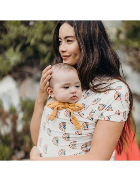 Fascia elastica portabebè Boba bamboo Rainbows Fascia elastica portabebè Boba bamboo Rainbows