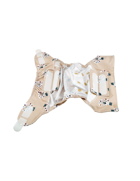 Pannolino lavabile 2in1 ECO shell - Cozy Whale (Bottoncini)