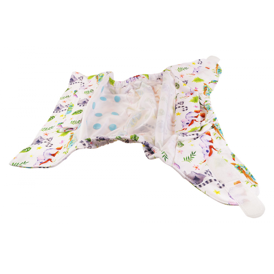 Pannolino lavabile 2in1 ECO shell - Cozy Teddy  (Bottoncini) 2