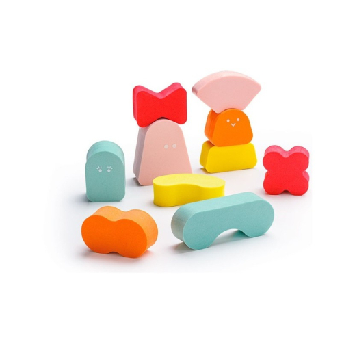 BLOCCHI FORME EQUILIBRIO – Coral Pink