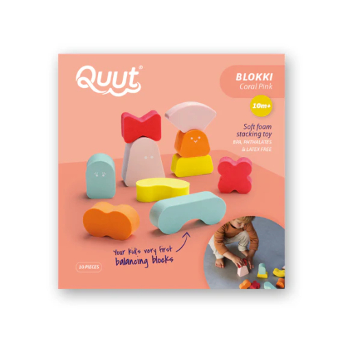 BLOCCHI FORME EQUILIBRIO – Coral Pink