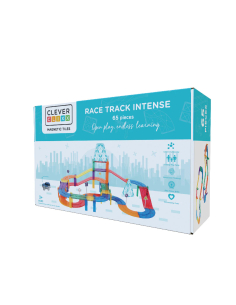 Set Race Track tessere magnetiche - Intense - 65 pezzi