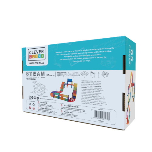 Set Race Track tessere magnetiche - Intense - 65 pezzi