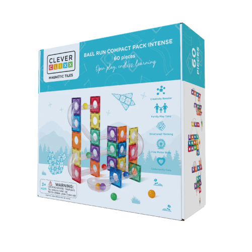 Pista per biglie magnetica Ball Run - Intense - 60 pezzi