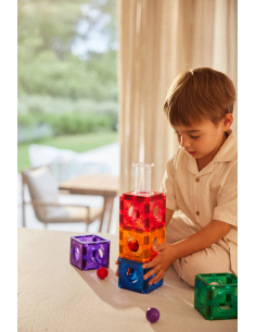 Pista per biglie magnetica Ball Run - Intense - 60 pezzi 2