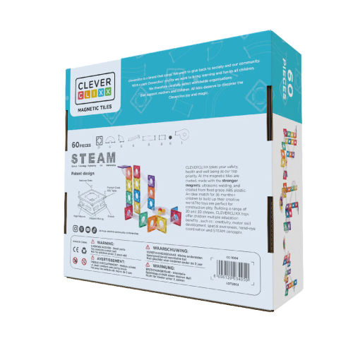 Pista per biglie magnetica Ball Run - Intense - 60 pezzi