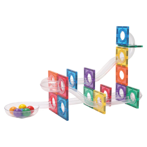 Pista per biglie magnetica Ball Run - Intense - 60 pezzi