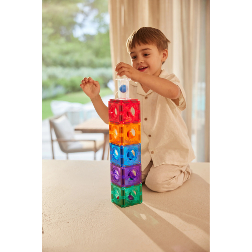 Pista per biglie magnetica Ball Run - Intense - 60 pezzi