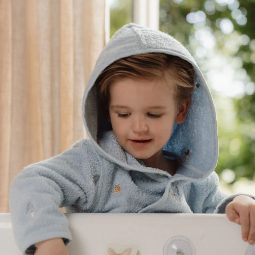 Accappatorio ricamato - 98-104 cm - Forest Friends