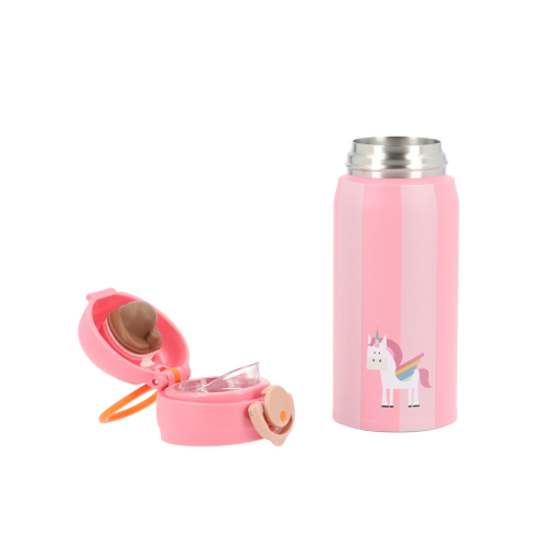 Borraccia Acciaio Termica 350ml - Unicorn