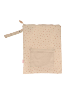 Borsa Impermeabile Grande - Leaves Sand