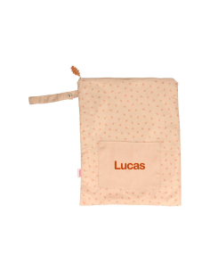 Borsa Impermeabile Grande - Leaves Sand 2