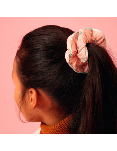 Plumes - Scrunchie Capucine 2