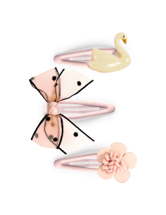 Plumes - Clip per Capelli Violette