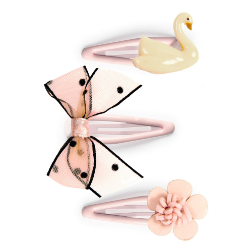 Plumes - Clip per Capelli Violette