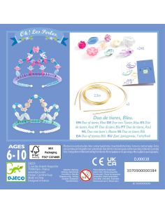 Perline per creare fantastiche Tiare 240 perline - Blu 2