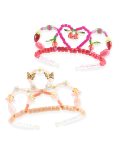 Perline per creare fantastiche Tiare 240 perline - Rosa 2