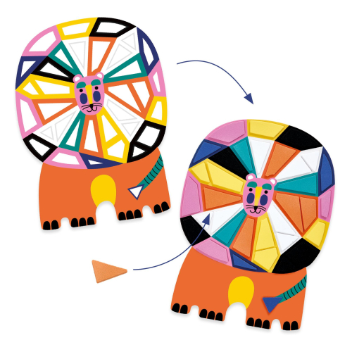 Gioco creativo Mosaico - Africa