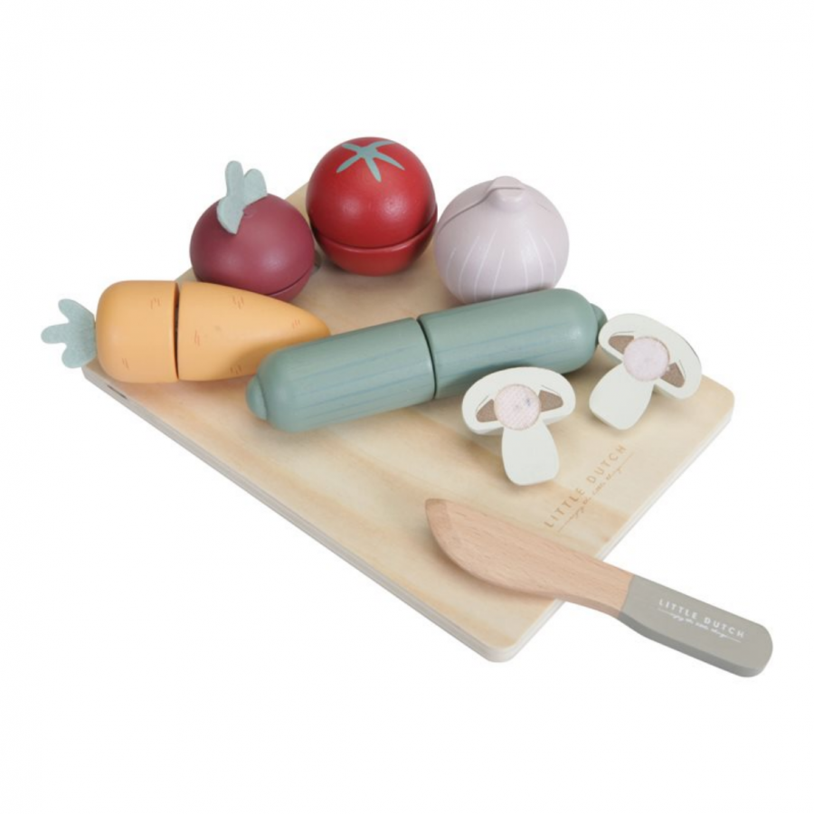 Tagliere di verdure in legno