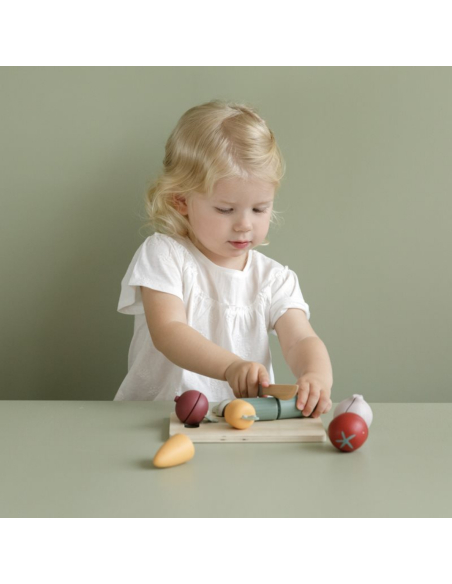 Tagliere di verdure in legno