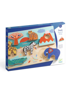 Gioco puzzle in legno - Savana 2