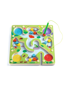Gioco labirinto magnetico in legno - FrogyMaze